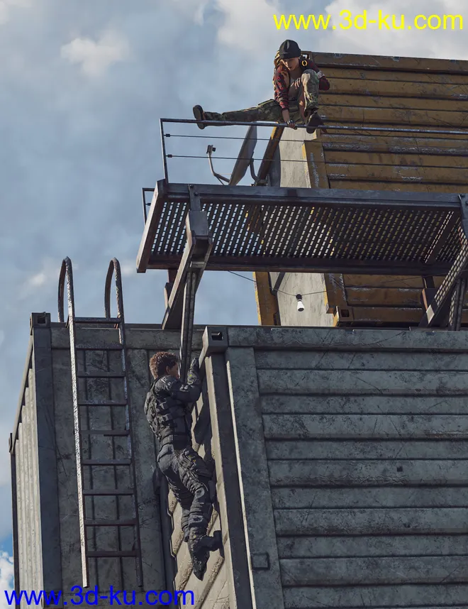 A Hard Life Poses for Genesis 8 and 8.1模型的图片7