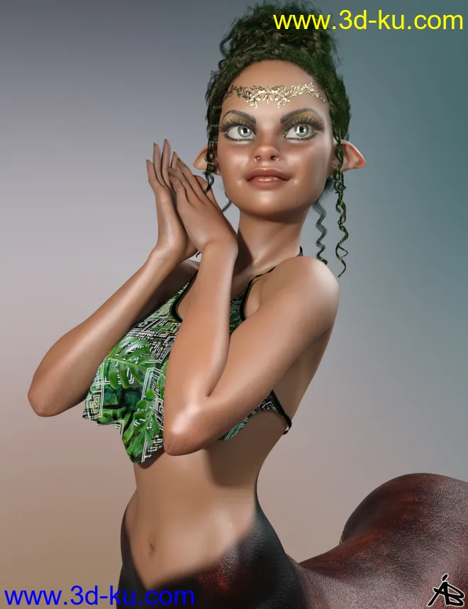 AB Toontaur for Genesis 8.1 Female模型的图片1