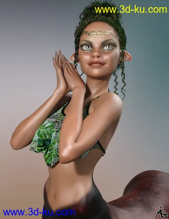 3D打印模型AB Toontaur for Genesis 8.1 Female的图片