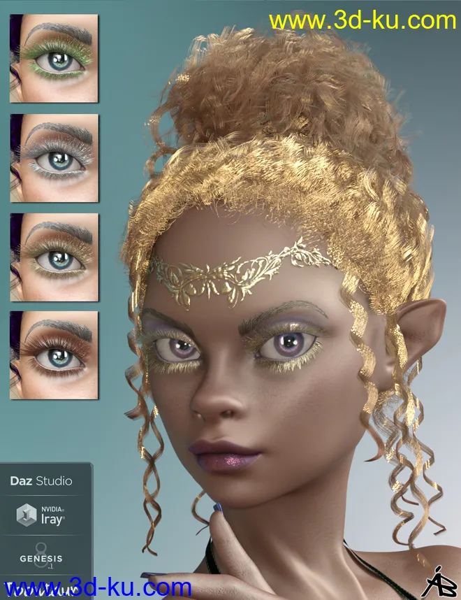 AB Toontaur for Genesis 8.1 Female模型的图片2