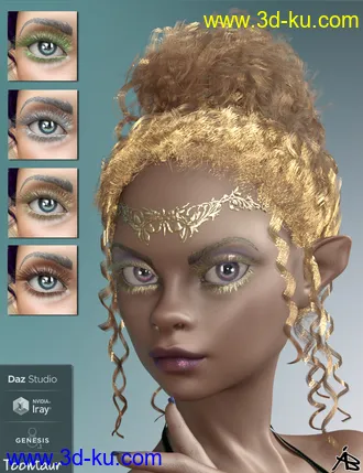 3D打印模型AB Toontaur for Genesis 8.1 Female的图片