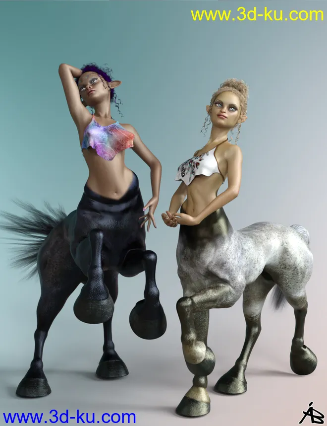 AB Toontaur for Genesis 8.1 Female模型的图片4