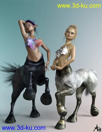 3D打印模型AB Toontaur for Genesis 8.1 Female的图片