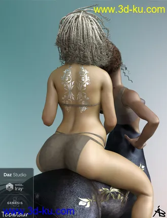 3D打印模型AB Toontaur for Genesis 8.1 Female的图片