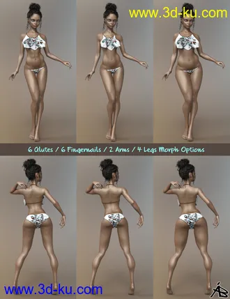 3D打印模型AB Toontaur for Genesis 8.1 Female的图片