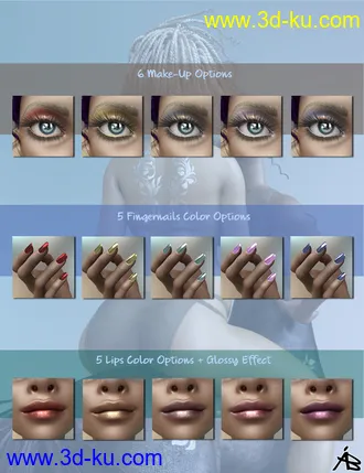3D打印模型AB Toontaur for Genesis 8.1 Female的图片