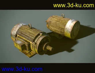 3D打印模型Abandoned Factory Machines的图片