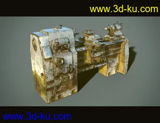 3D打印模型Abandoned Factory Machines的图片
