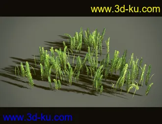 3D打印模型Abandoned Factory Vegetation的图片