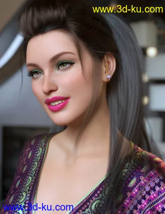 3D打印模型Addy Daphne for Genesis 8 Female的图片