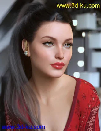 3D打印模型Addy Daphne for Genesis 8 Female的图片
