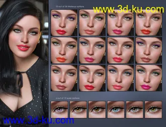 3D打印模型Addy Daphne for Genesis 8 Female的图片