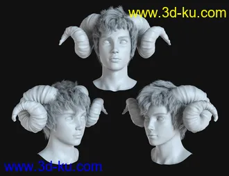 3D打印模型Aerys HD for Genesis 8.1 Male的图片