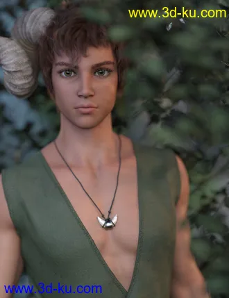 3D打印模型Aerys HD for Genesis 8.1 Male的图片