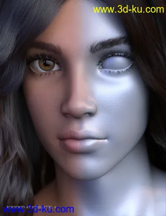 3D打印模型Aerys HD for Genesis 8.1 Male的图片