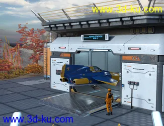 3D打印模型Aircraft Hawk的图片