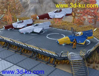 3D打印模型Aircraft Hawk的图片