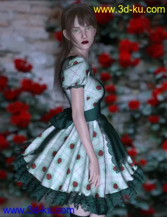 3D打印模型Alice And Her Outfit For Genesis 8 Female的图片