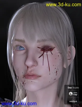 3D打印模型Alice And Her Outfit For Genesis 8 Female的图片