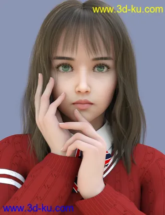 3D打印模型Allison for Genesis 8.1 Female的图片
