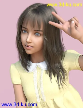 3D打印模型Allison for Genesis 8.1 Female的图片