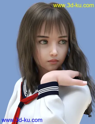 3D打印模型Allison for Genesis 8.1 Female的图片