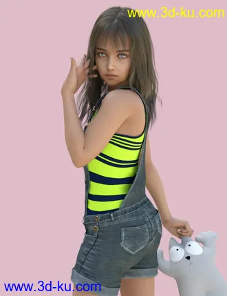 3D打印模型Allison for Genesis 8.1 Female的图片