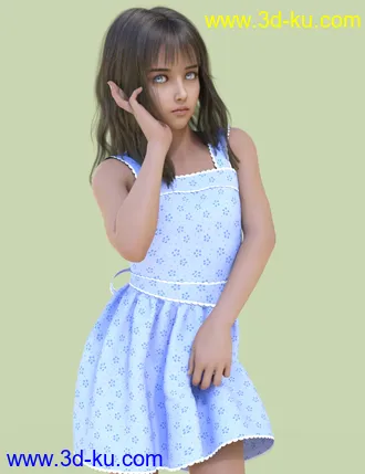 3D打印模型Allison for Genesis 8.1 Female的图片