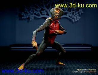 3D打印模型Alternate Textures for Oso Newt and Genesis 8.1 Males的图片