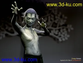 3D打印模型Alternate Textures for Oso Newt and Genesis 8.1 Males的图片