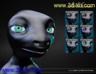 3D打印模型Alternate Textures for Oso Newt and Genesis 8.1 Males的图片
