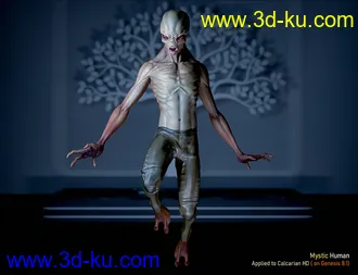 3D打印模型Alternate Textures for Oso Newt and Genesis 8.1 Males的图片