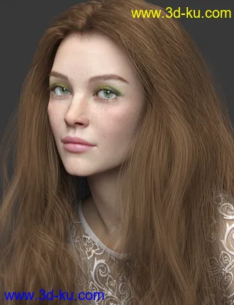 3D打印模型Angel HD for Genesis 8 Female的图片