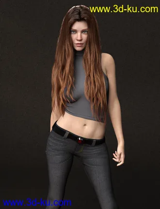3D打印模型Angel HD for Genesis 8 Female的图片
