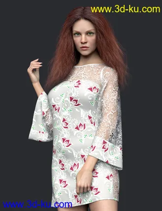 3D打印模型Angel HD for Genesis 8 Female的图片