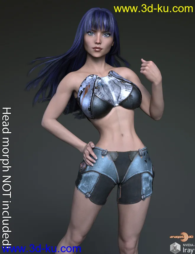 Anime Body Morphs for G8F Vol 5模型的图片1