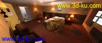 3D打印模型Ansiko Motel Room的图片