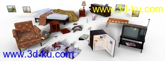 3D打印模型Ansiko Motel Room的图片