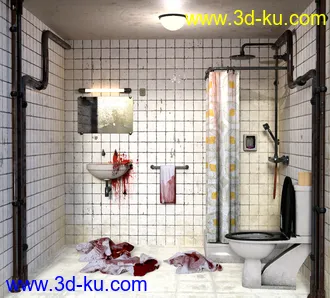 3D打印模型Ansiko Motel Room的图片