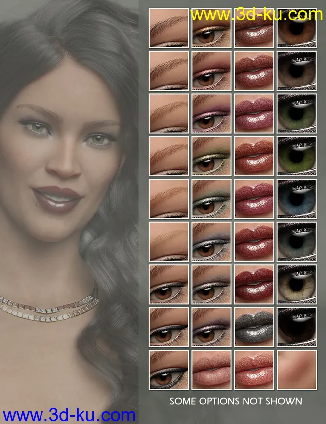 Apollonia HD for Genesis 8 Female模型的图片2