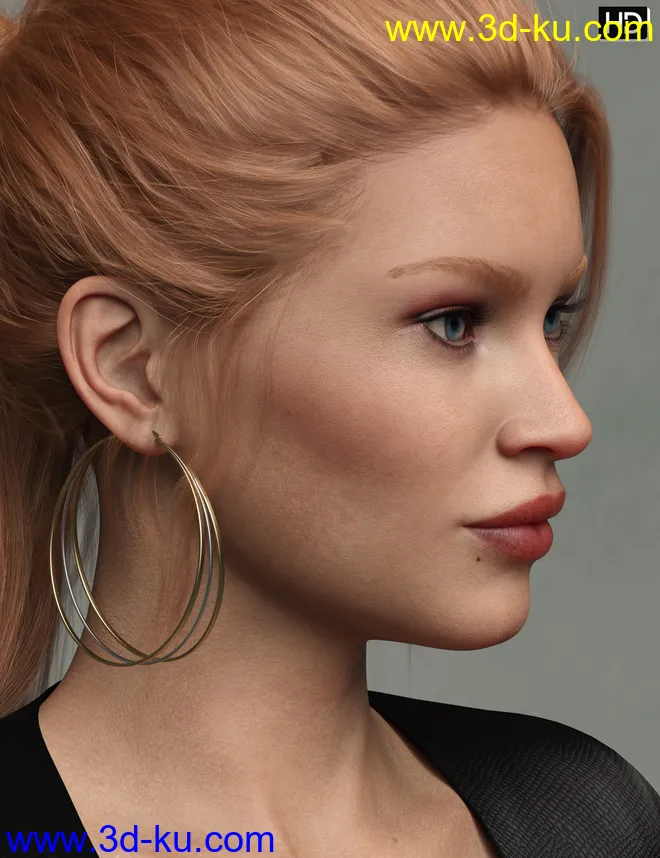 Apollonia HD for Genesis 8 Female模型的图片7