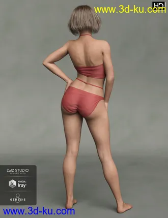 3D打印模型Apollonia HD for Genesis 8 Female的图片