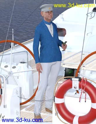 3D打印模型Aristocrat Outfit for Genesis 8 Male(s)的图片