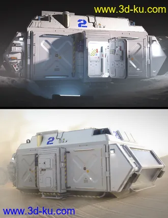 3D打印模型Artemis 13 HAB 2 Exterior的图片