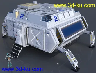 3D打印模型Artemis 13 HAB 2 Exterior的图片