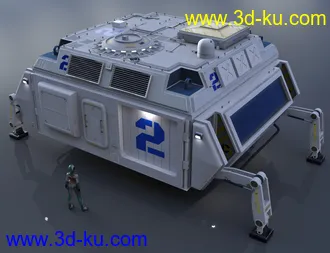 3D打印模型Artemis 13 HAB 2 Exterior的图片