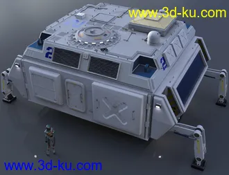 3D打印模型Artemis 13 HAB 2 Exterior的图片