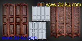 3D打印模型B.E.T.T.Y. Classic Room Dividers的图片