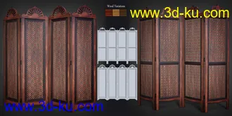 3D打印模型B.E.T.T.Y. Classic Room Dividers的图片