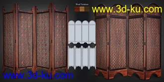 3D打印模型B.E.T.T.Y. Classic Room Dividers的图片